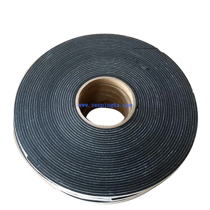 Black PVC Foam seal Tape